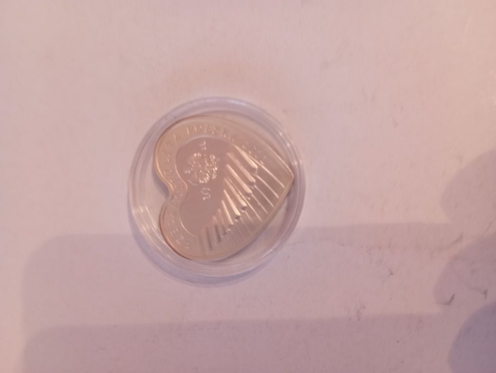 10zl 20rocznica Wielkiej Orkiestry Świątecznej Pomocy Srebrna