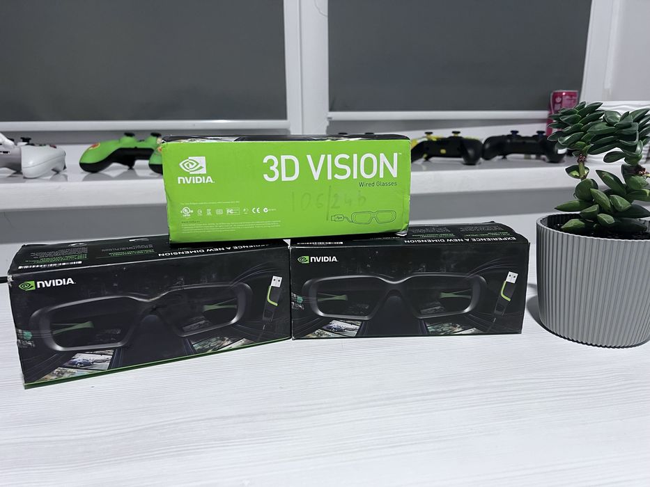3D VISION Wired Glasses nvidia в хорошому стані