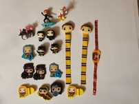 Funkos pop kinder joy harry potter e DC heróis