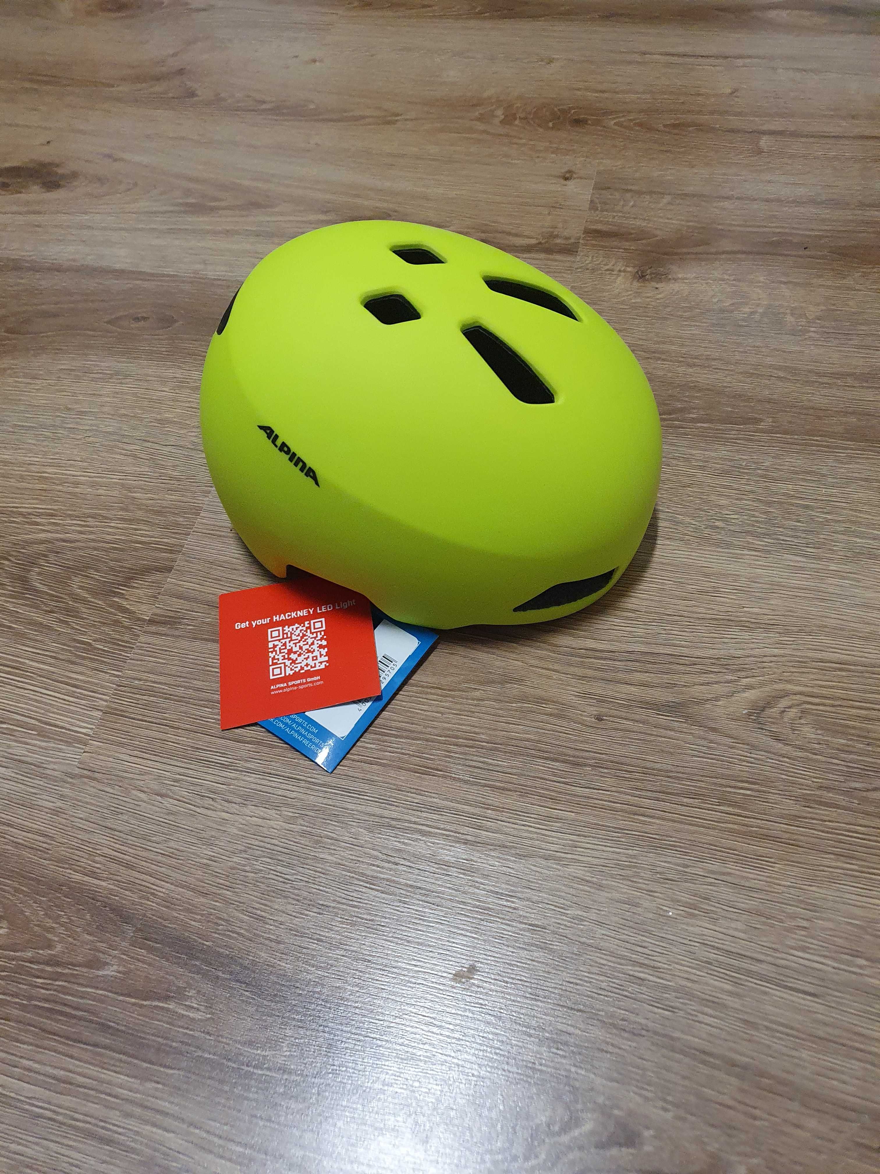 Kask rowerowy dzieciecy na rolki Alpina