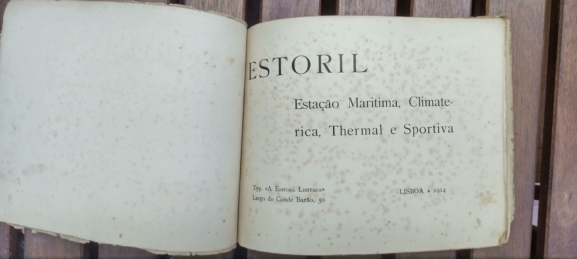 Estoril  o projecto de 1914