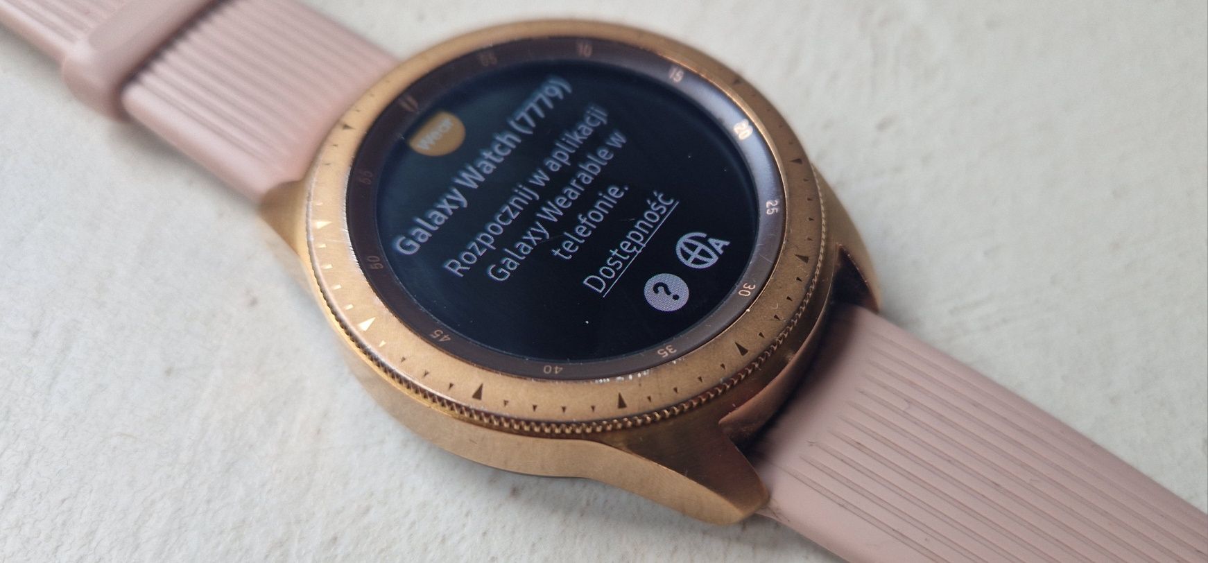 Smartwatch Samsung Galaxy SM 810 42 Rose Gold