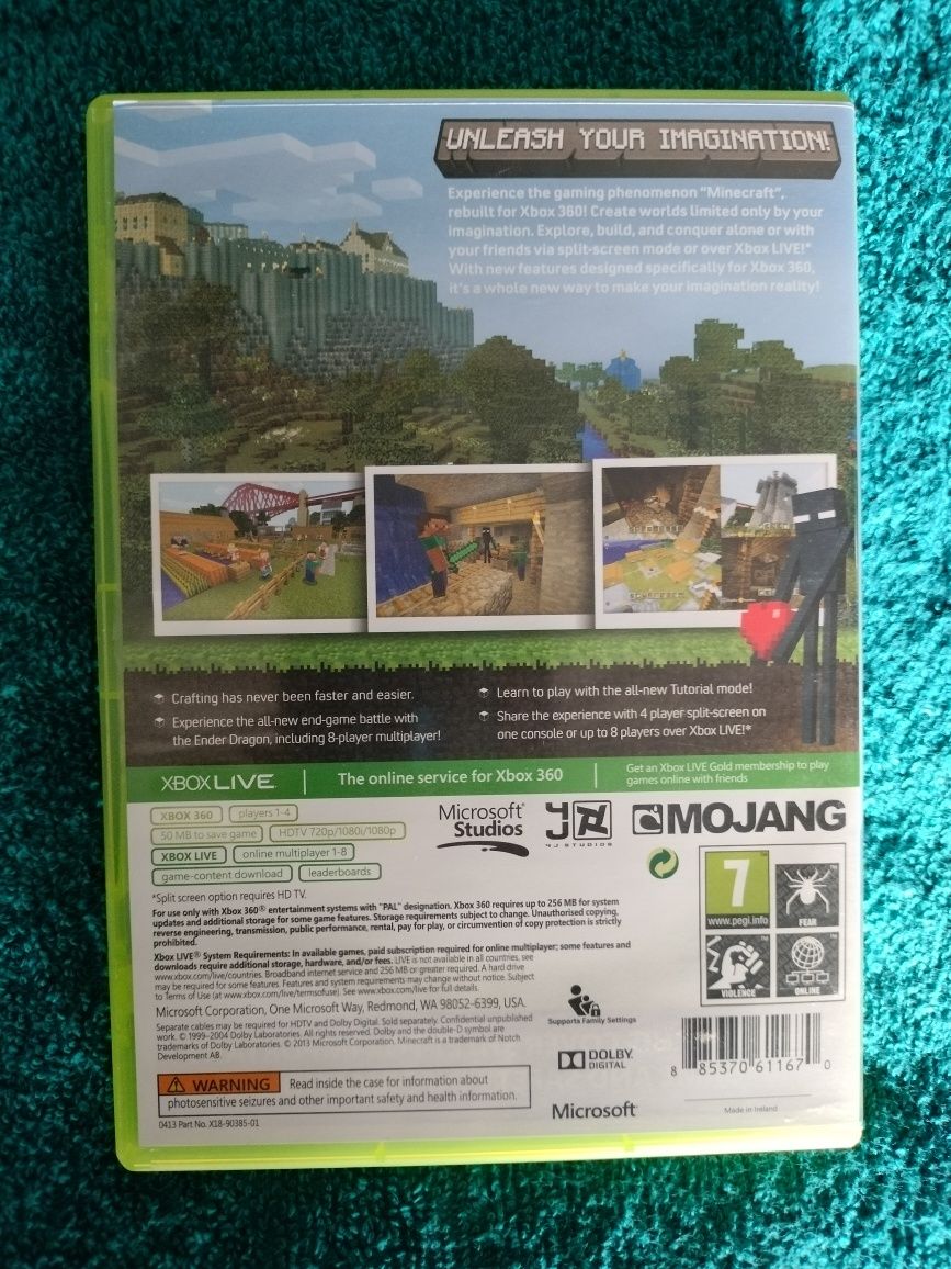 Gra Minecraft Xbox 360