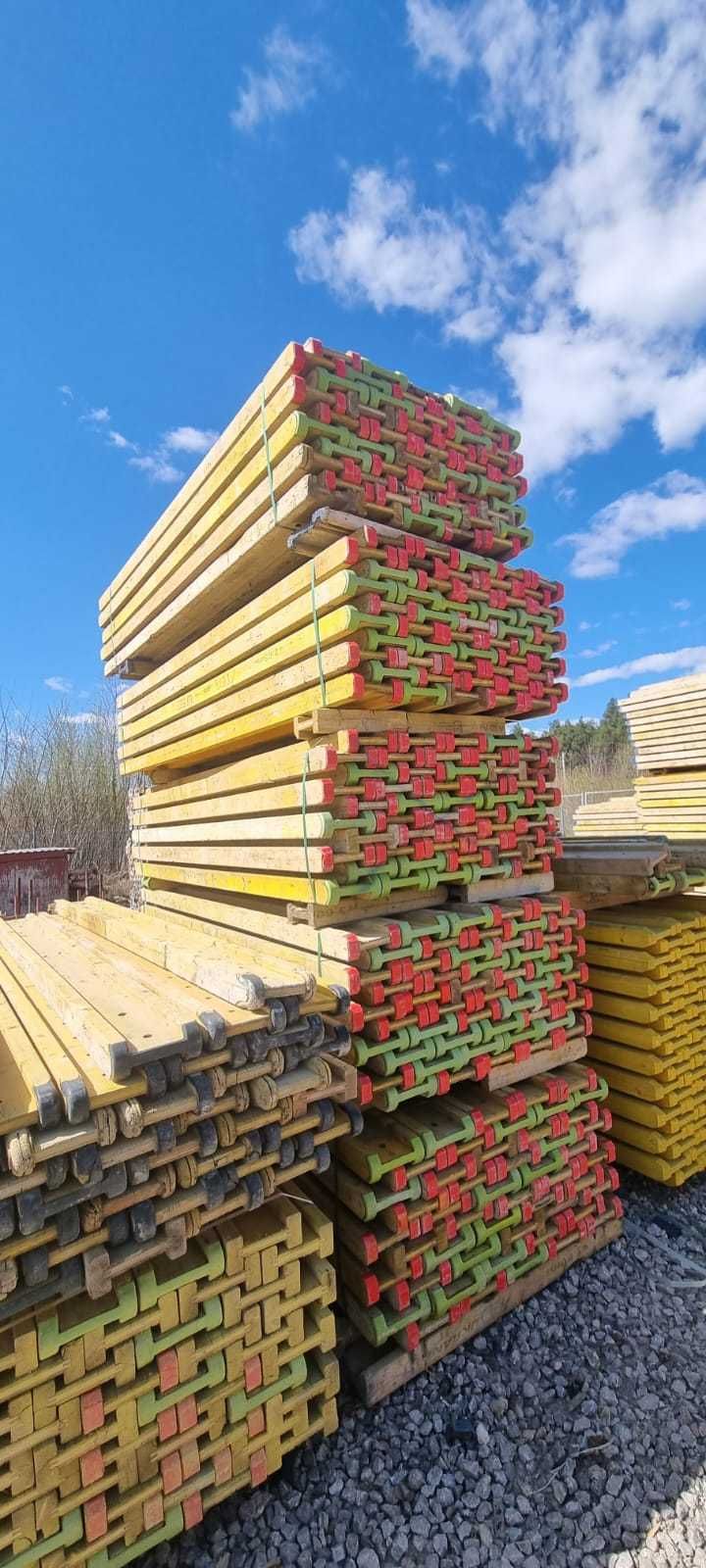 Stemple budowlane metalowe sztyce szalunki stropowe trojnogi dzwigary