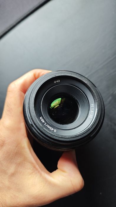 Lente Sony FE 50mm F1.8