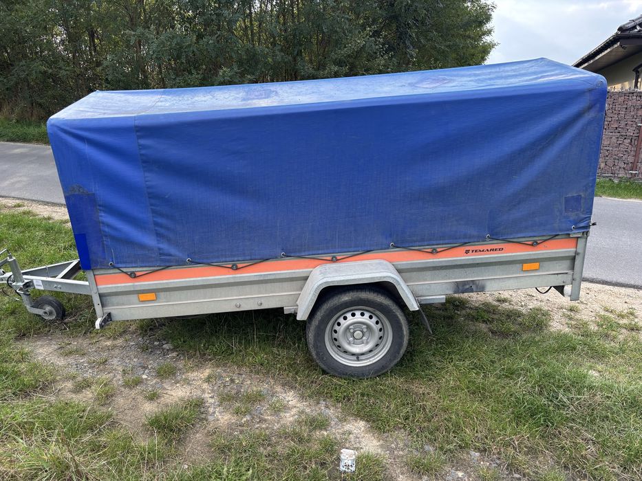 Przyczepa lekka DMC 750  , stelaz i plandeka gratis