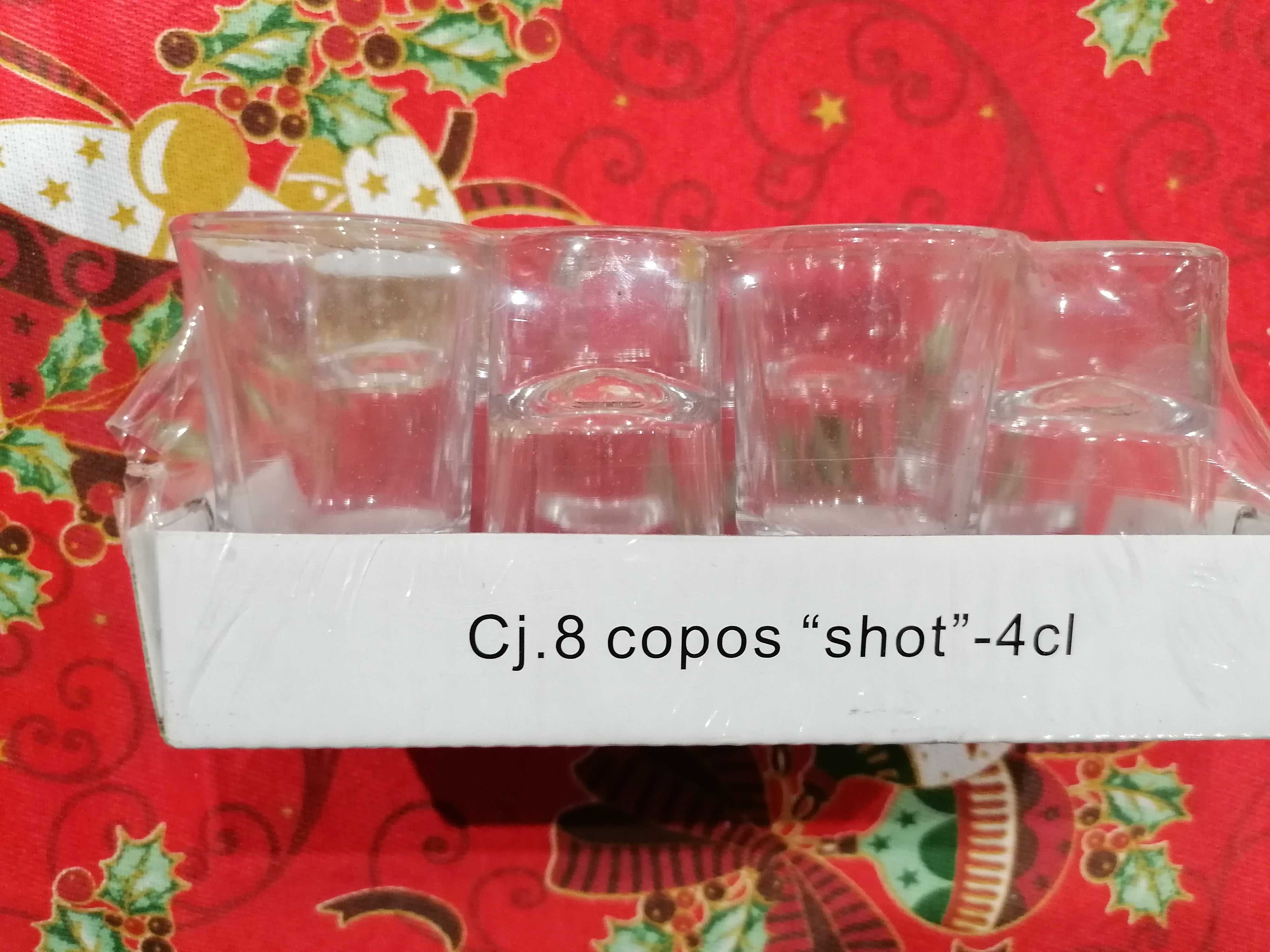 Conjunto de 8 copos de shot