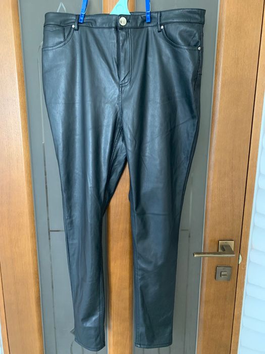 Штани жіночі екошкіра лосіни легінси євро 16 R утеплені