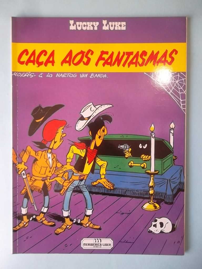 LUCKY LUKE - Lote de álbuns edição nacional em capa dura/capa mole