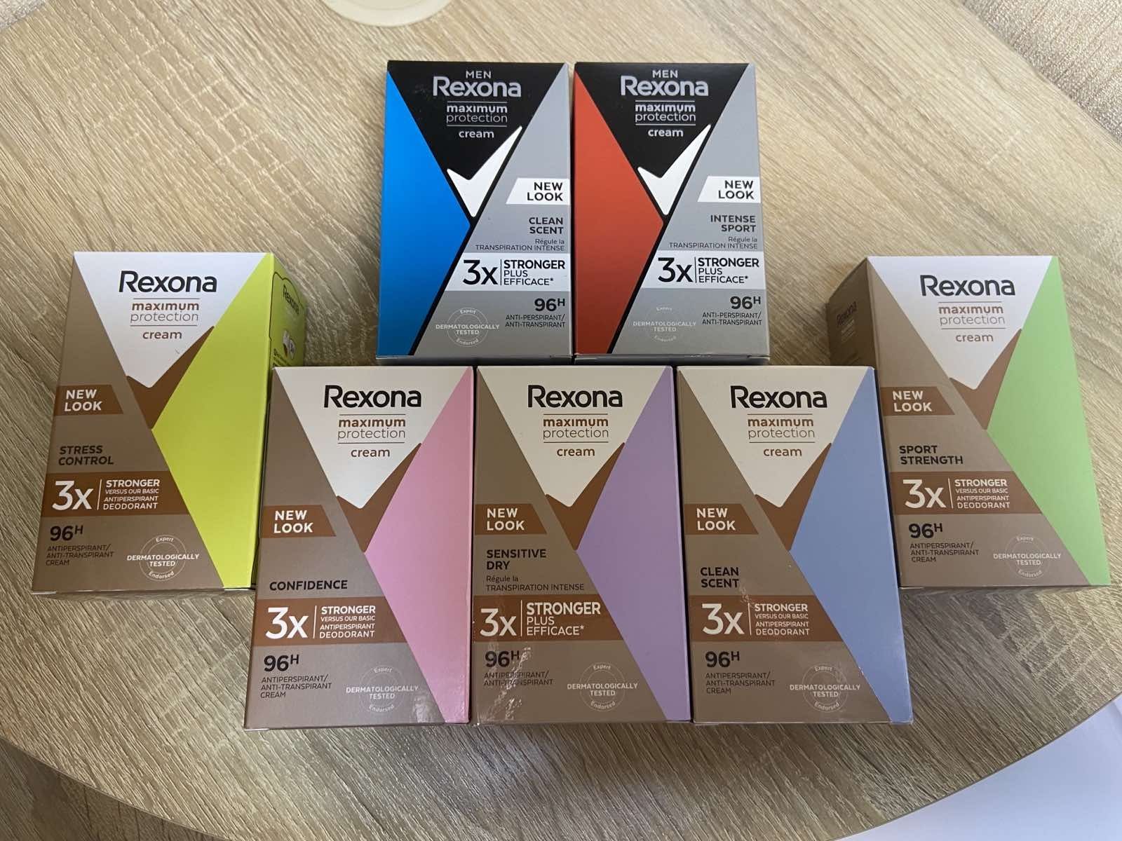 Rexona, Рексона, Dove. Кремовий дезодорант, антипреспирант.