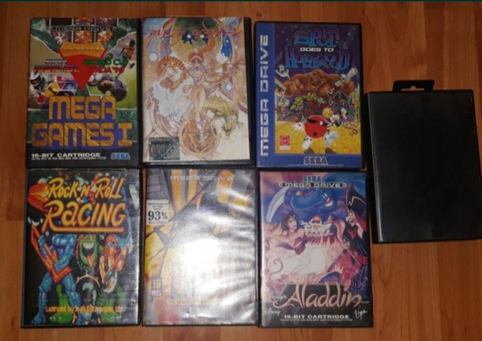 Konsola do gier Sega Mega Drive +7 gier stan idealny oryginał