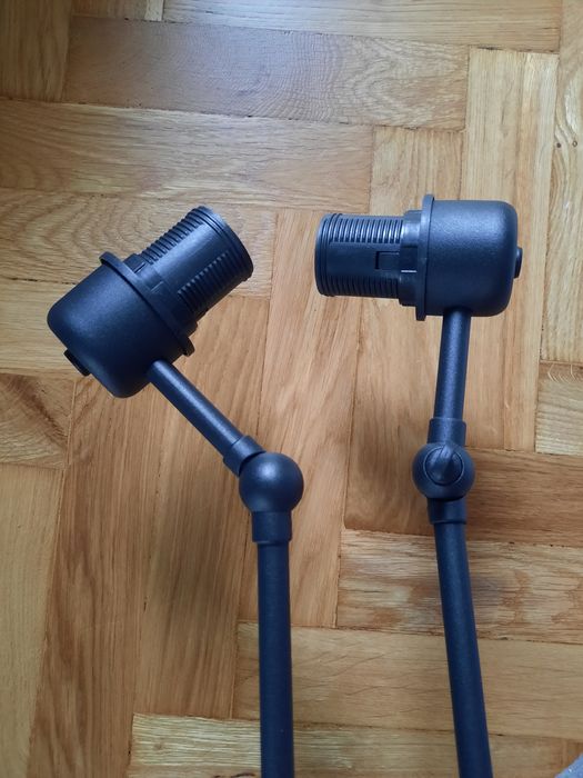 Nowa lampa sufitowa Argon ALTEA czarna podwójna