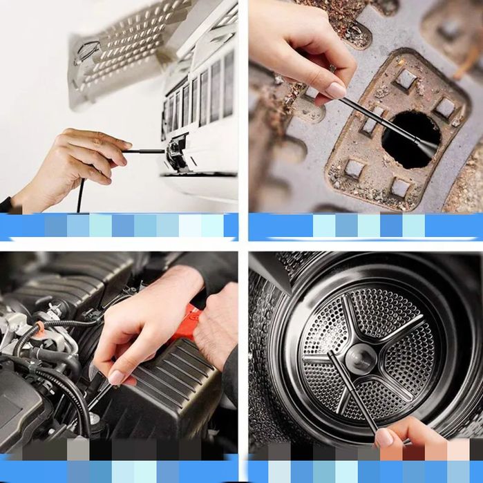 Câmeras Endoscópicas impermeável com 6 luzes