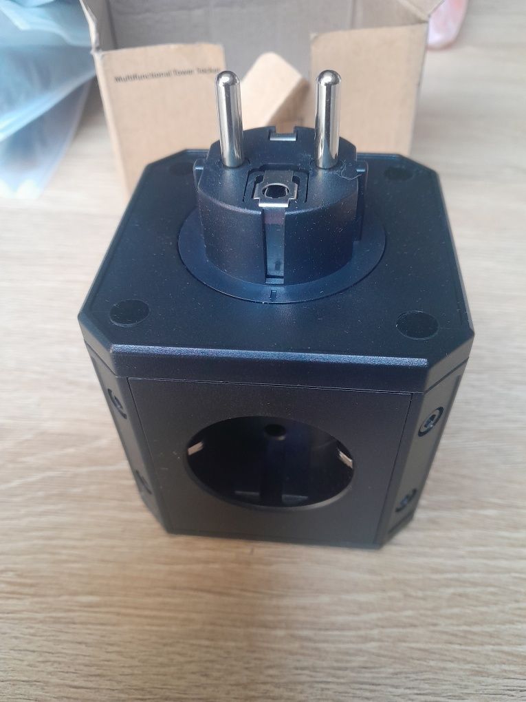 Kostka do gniazdka elektrycznego, bez kabla q5 max 10a 2500w