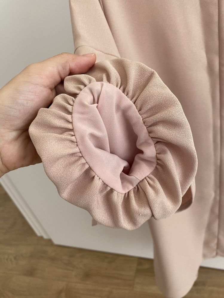 Vestido rosa Zara
