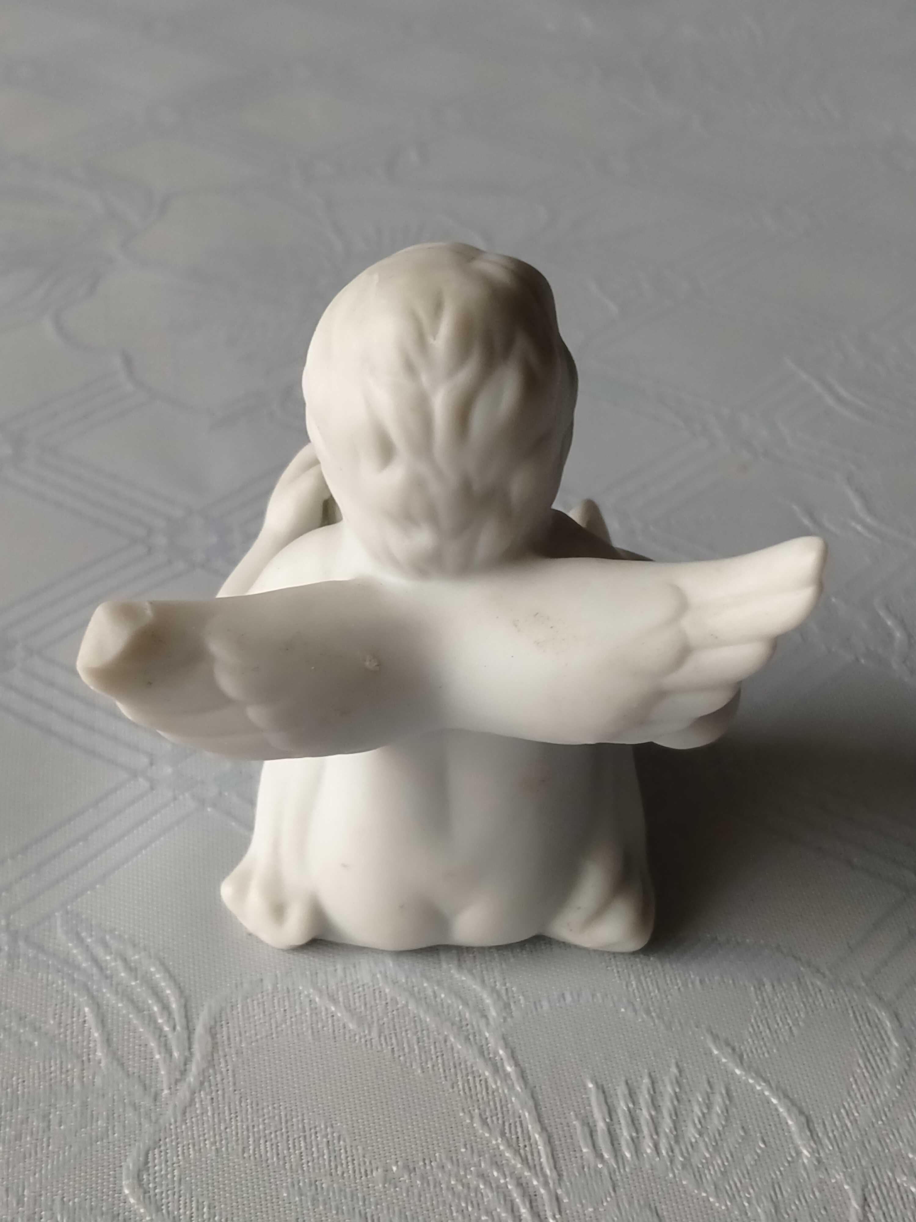 Figurka kolekcjonerska Rosenthal - Anioł grający na waltorni