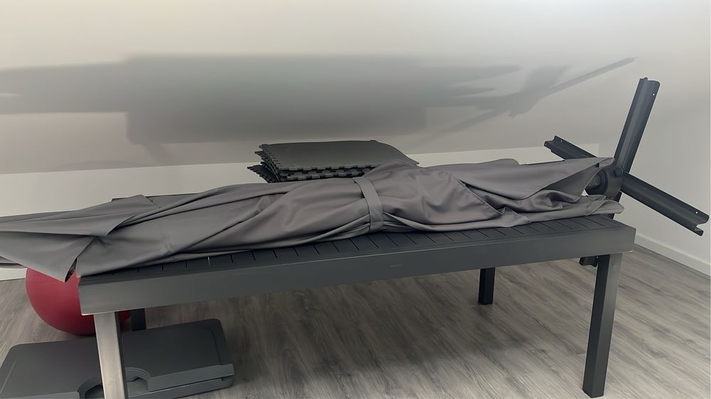 Guarda Sol Aluminio Antracite 4x3m - NOVO