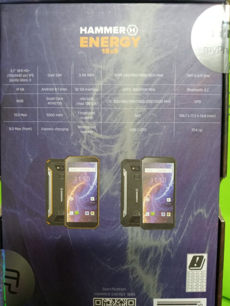 Hammer Energy 18*9