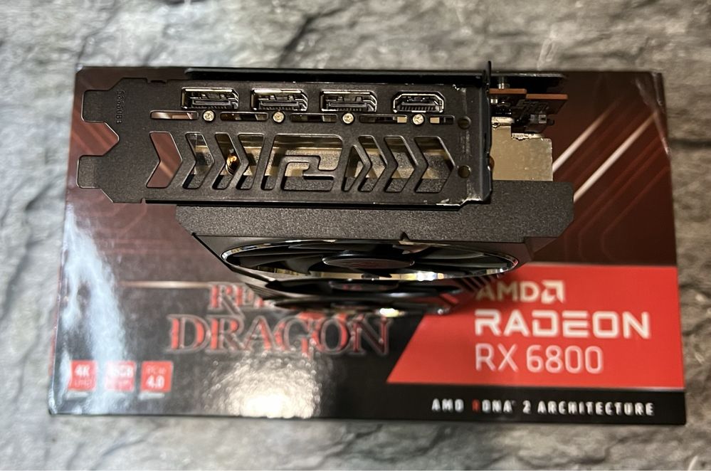 Видеокарта PowerColor RX 6800 16gb Red Dragon