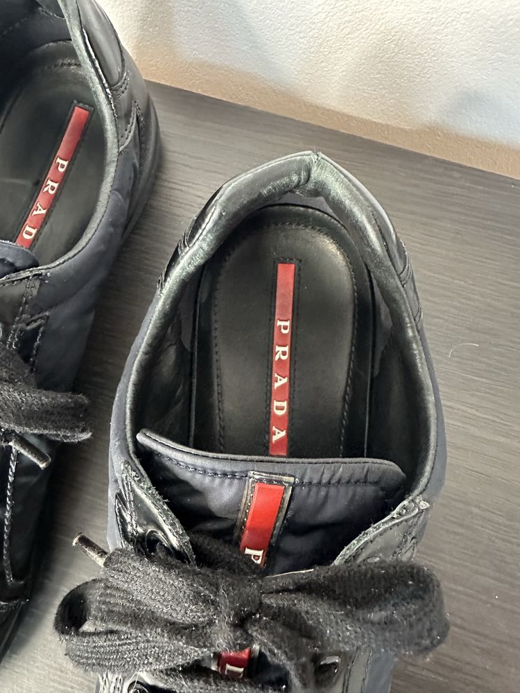Oryginalne męskie buty Prada
