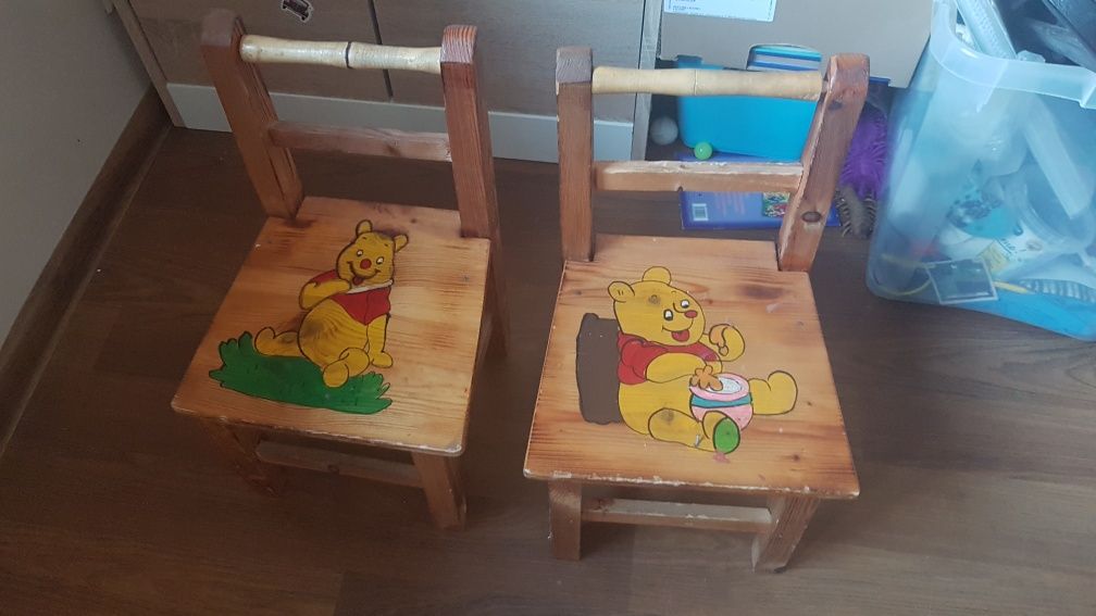 Krzesełka dla dzieci Puchatek