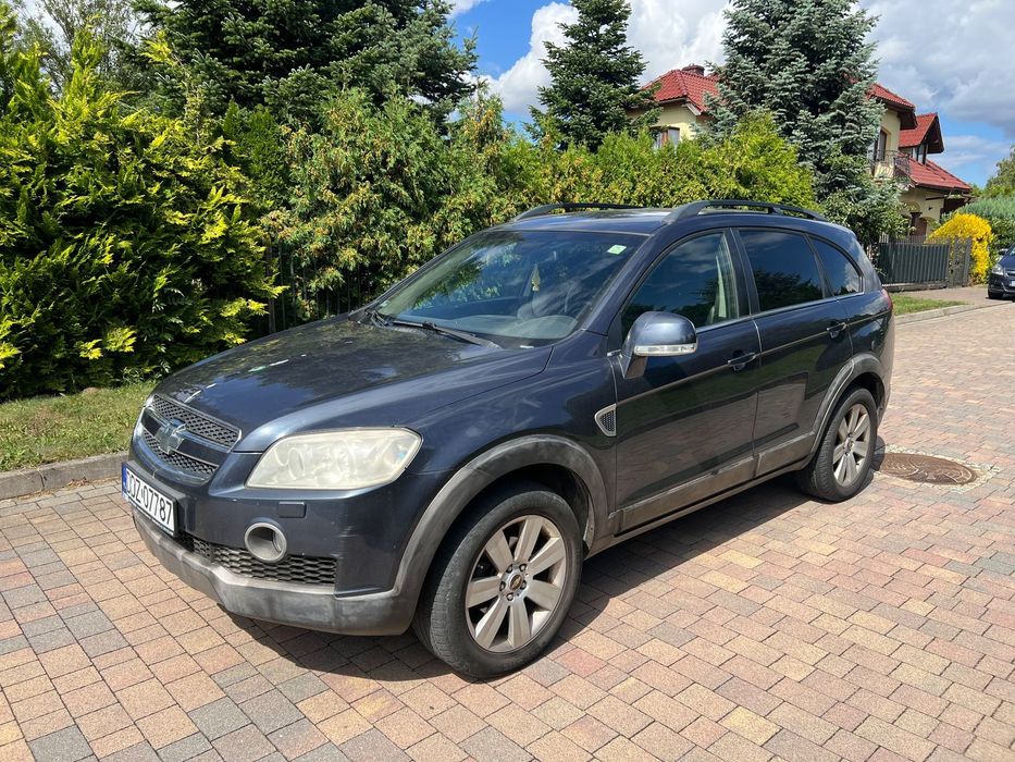 Chevrolet Captiva 4x4 2.4 benzyna LPG Hak Skóra Xenon