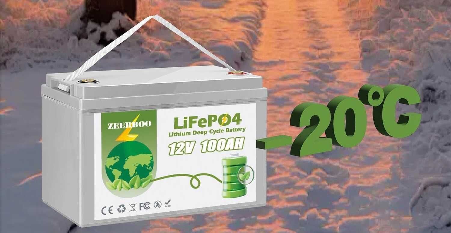Аккумулятор LiFePO4 12V 100Ач с Bluetooth