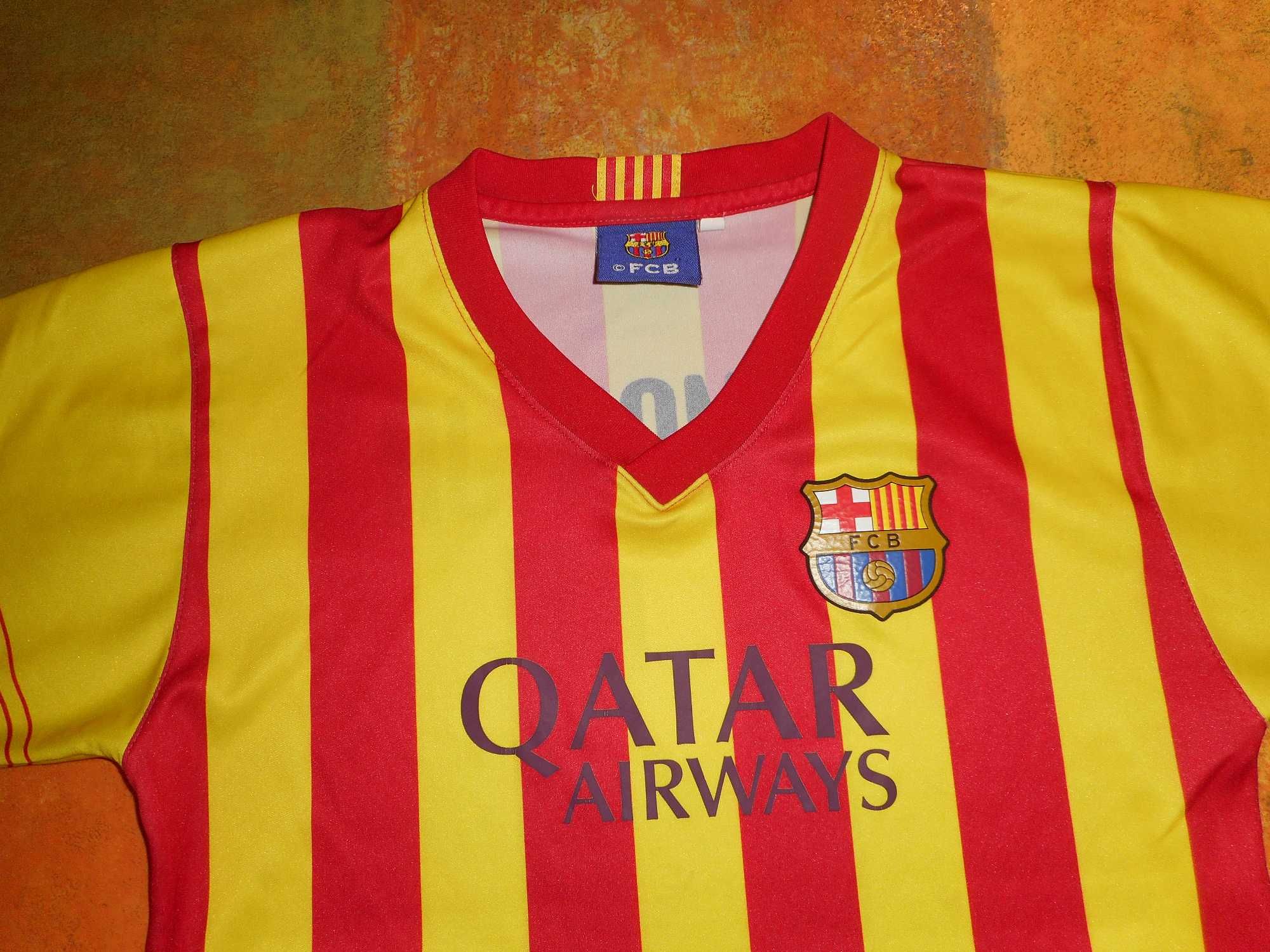 FC BARCELONA NEYMAR JR JUNIOR 8 lat 128 koszulka piłkarska IDEALNA