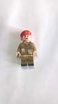 Figurka żołnierza brytyjskiego 4 strony nadruk WW2 kompatybilne z Lego