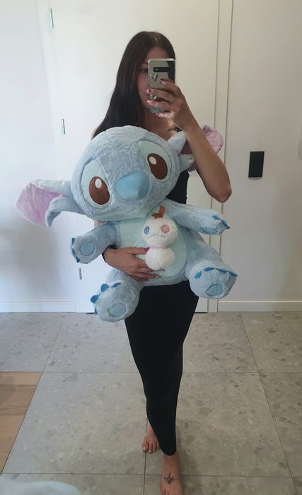 Nowy ogromny pluszak maskotka Stitch Disney Scrump XXL prezent misiek