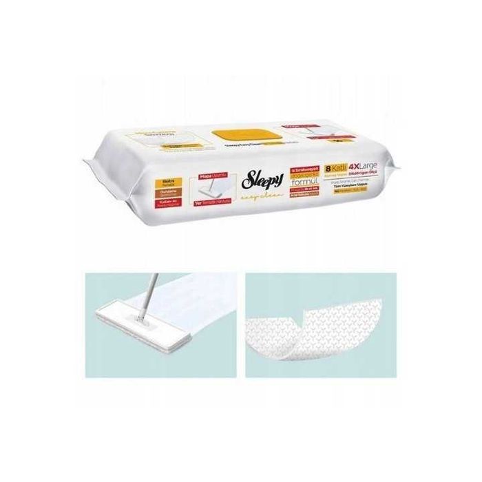 Sleepy Easy Floor Clean mokre wkłady do mopa z mydłem arabskim 50szt