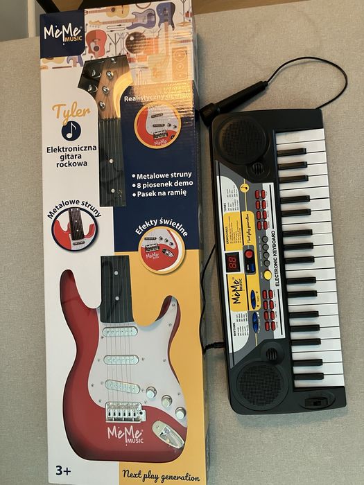 Gitara i pianinko zabawka