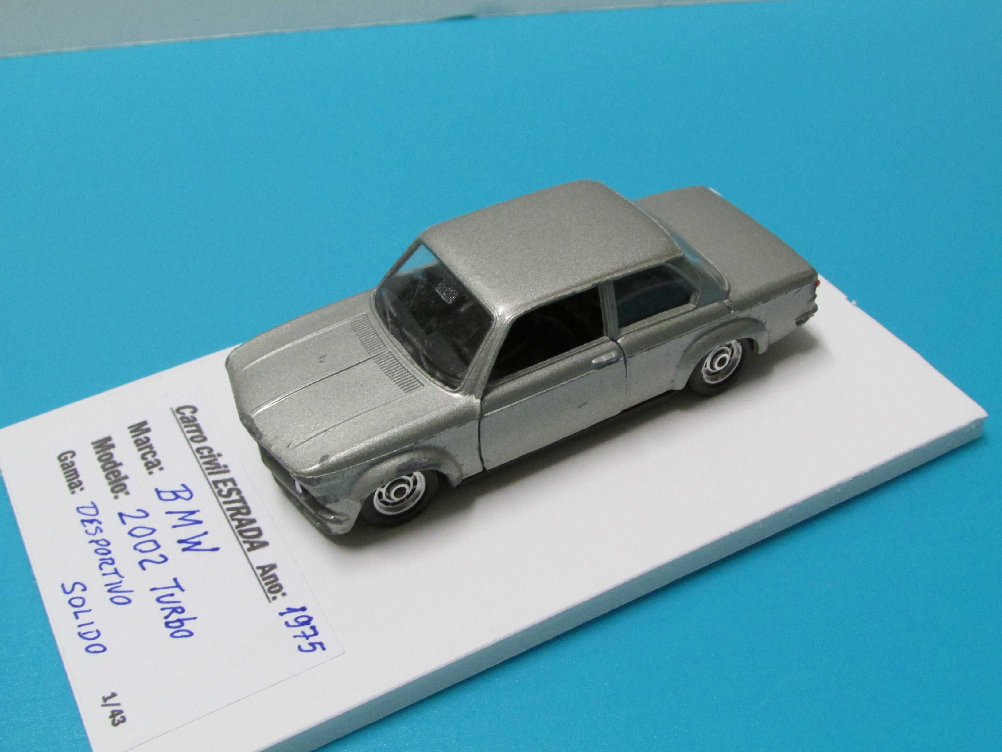BMW 2002 Turbo (1975) - Miniatura Solido escala 1/43
