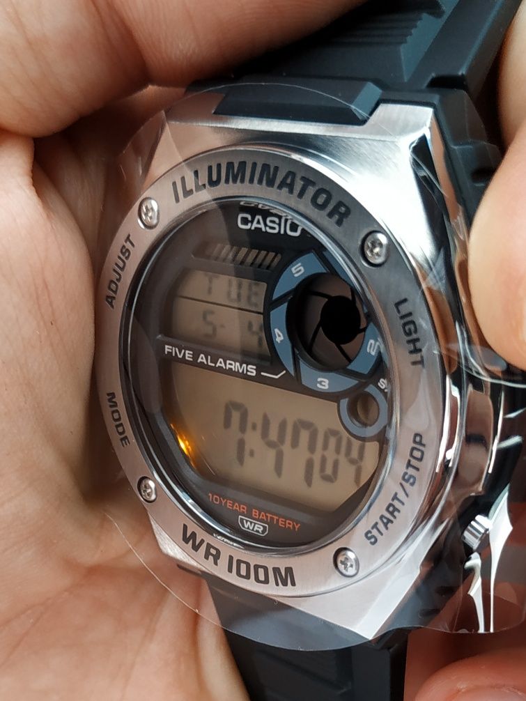 Годинник чоловічий Casio MWD-100H-9AVEF Оригинал Гарантия Часы мужские