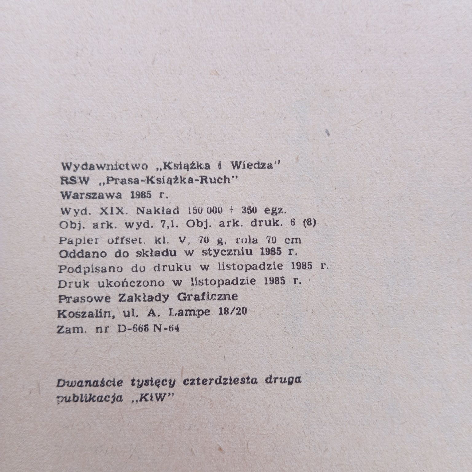 Dewajtis, M. Radziwiczówna, zaszyt 1, stan bdb