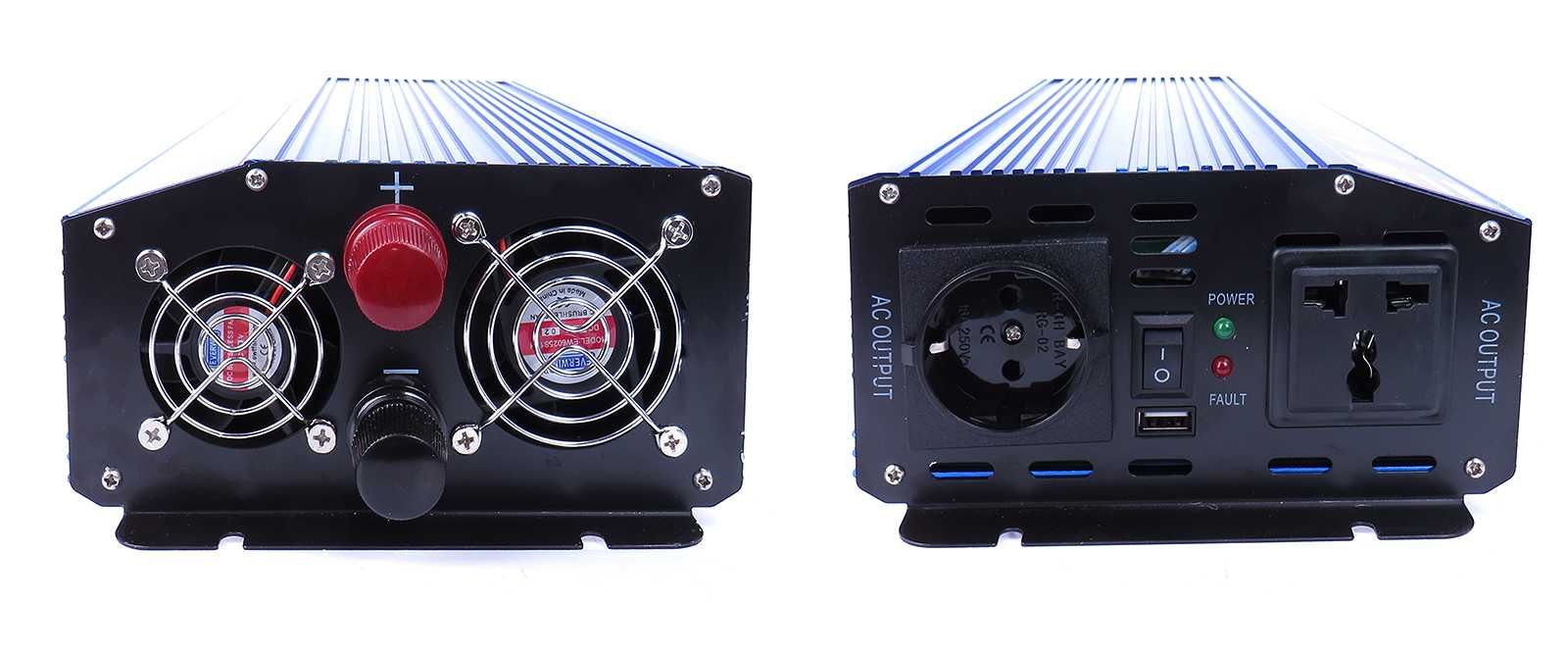 BASS PL Przetwornica Napięcia 12v/230v 2000w/4000w CZYSTY SINUS BP5013