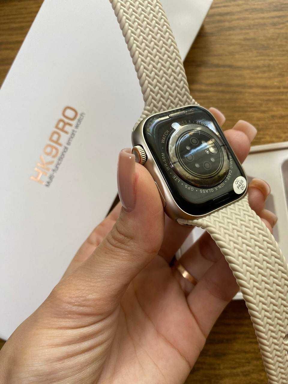 ТОП!! Смарт часы HK9 Pro AMOLED дисплей Smart watch apple