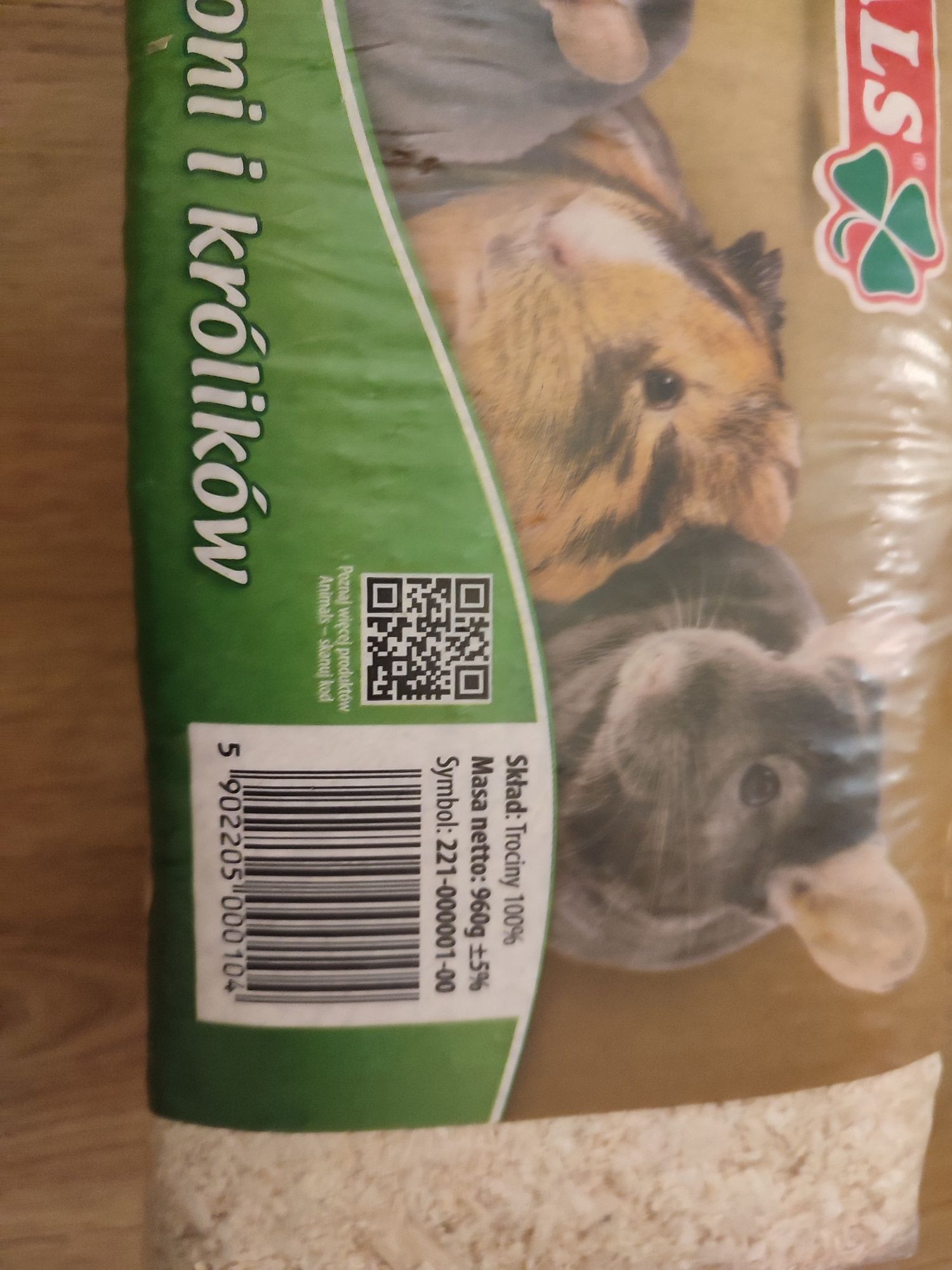Trociny dla gryzoni i królików