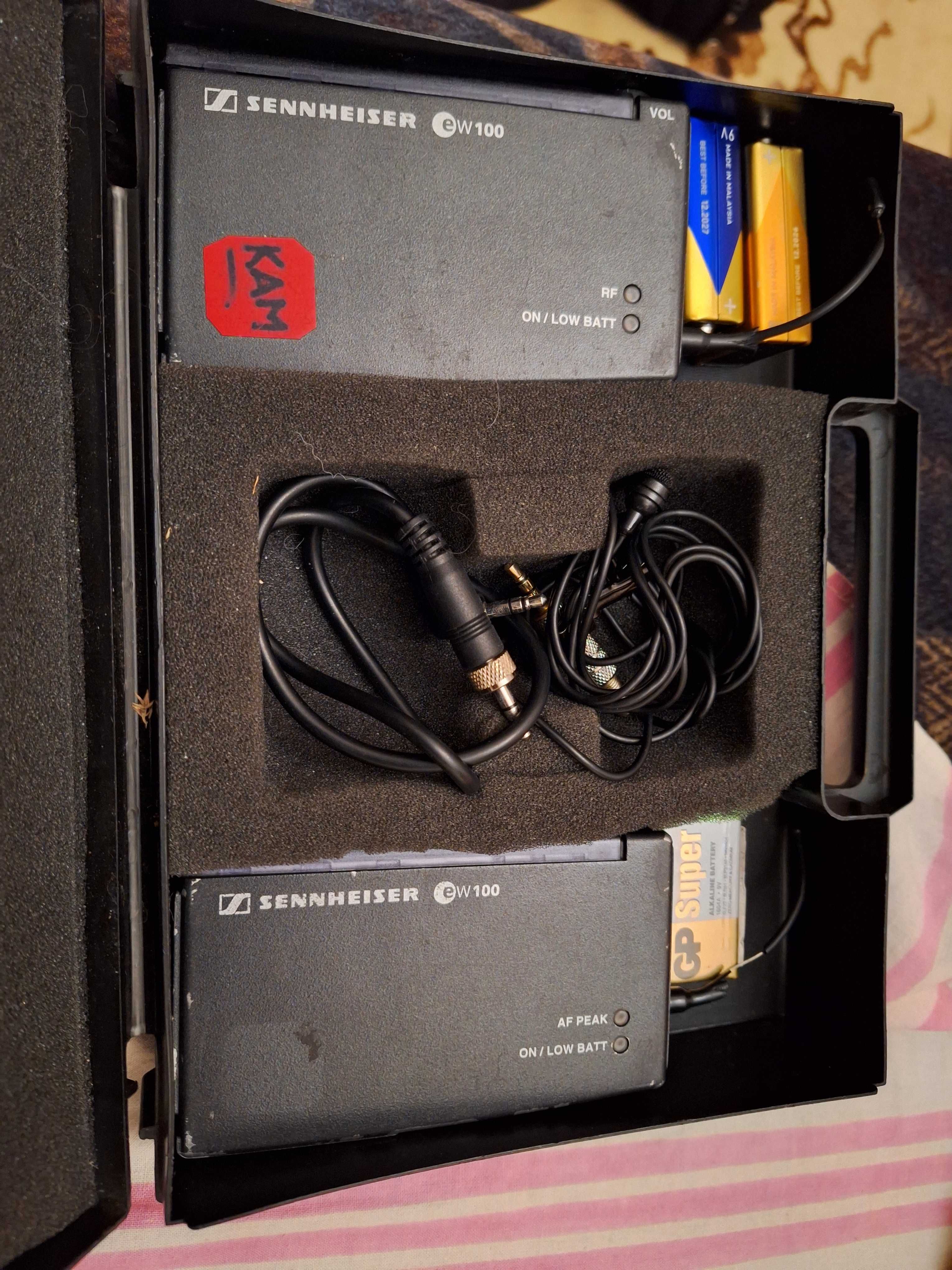 Радіо-мікрофон Sennheiser ew 100 в кейсі
