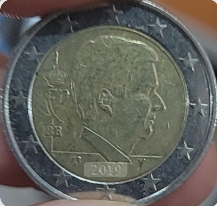 Moeda 2€, Bélgica 2019