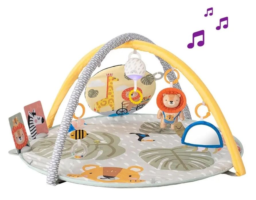 Розвиваючий музичний килимок з дугами Саванна