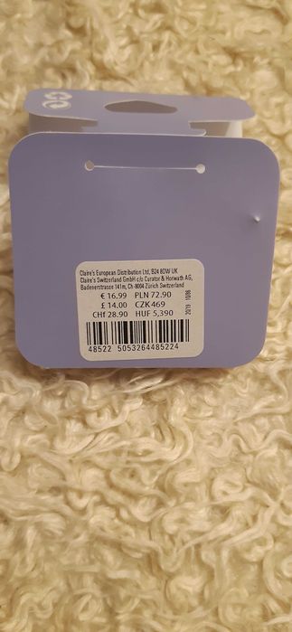 Kolczyki nowe Claire's