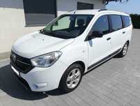 DACIA LODGY 1.6 SCE + LPG , salon Polska, zadbany, 7 osobowy