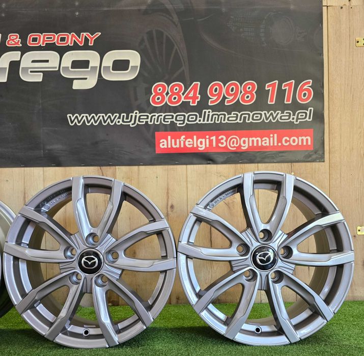 NOWE ALUFELGI MAZDA 16x5x114,3 - Mazda 3,5,6, x3,Cx30 ( ET 40 i 45 )