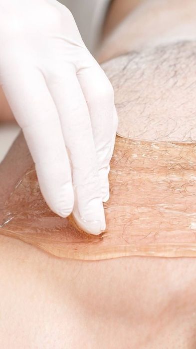 Чоловічий шугаринг, чоловіча депіляція, воскова депіляція, депіляція.