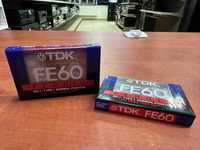 Nowe kasety TDK FE 60 2 szt