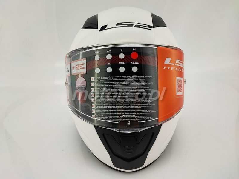 WYPRZEDAŻ Kask Integralny LS2 FF353 Rapid II Biały Połysk