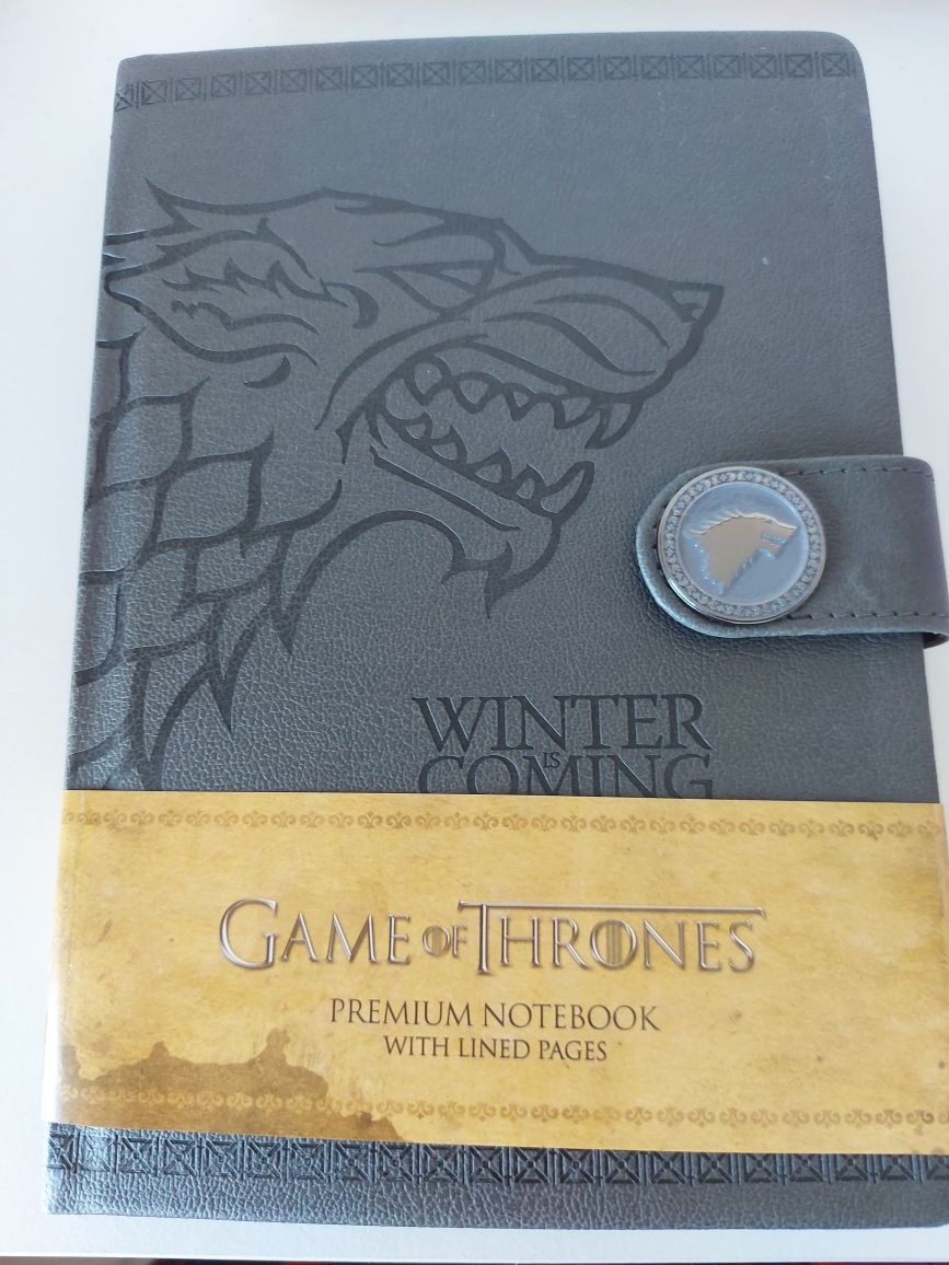 Caderno Game of Thrones oficial HBO