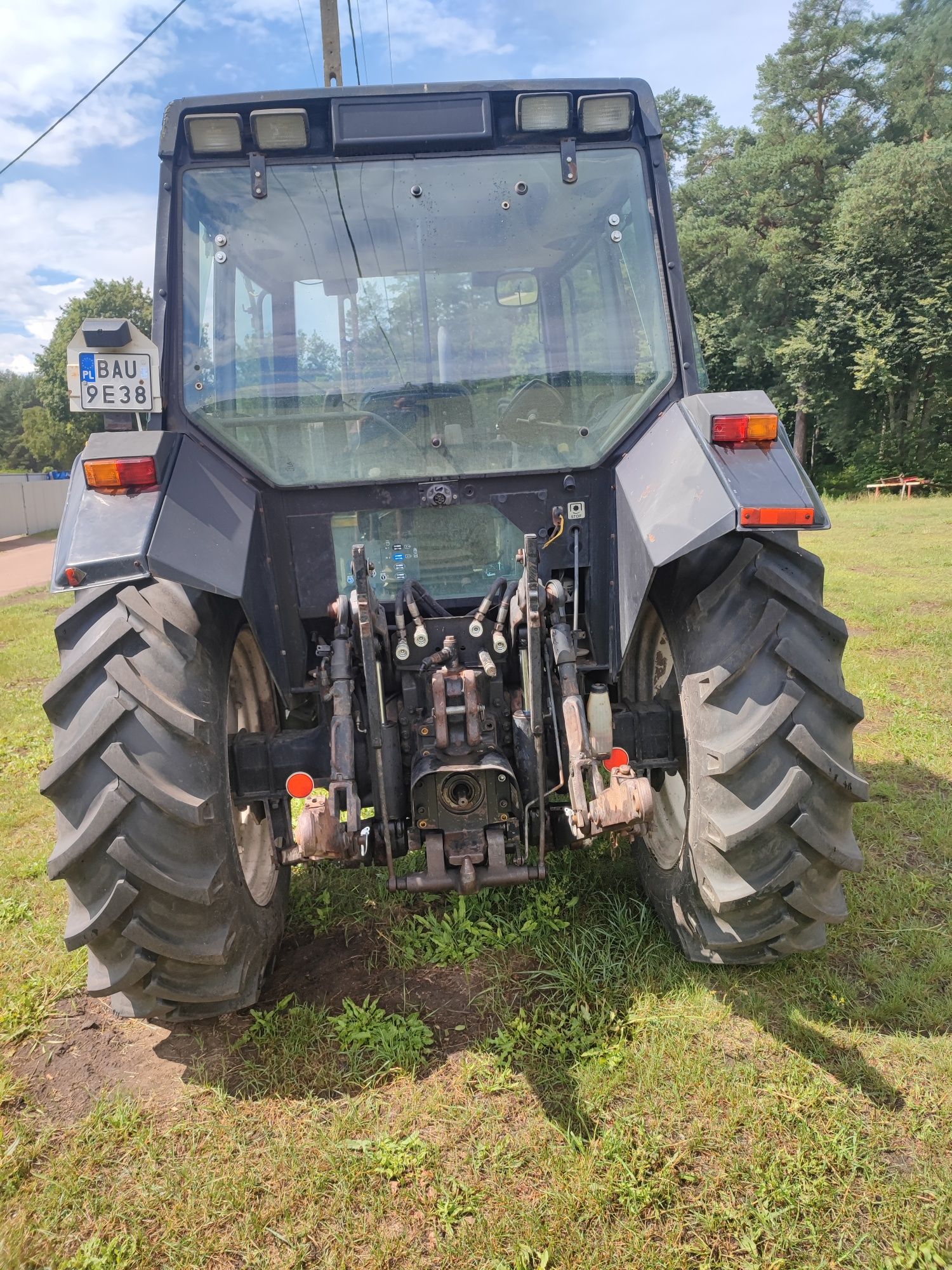 Ciągnik valmet 6000 z turem