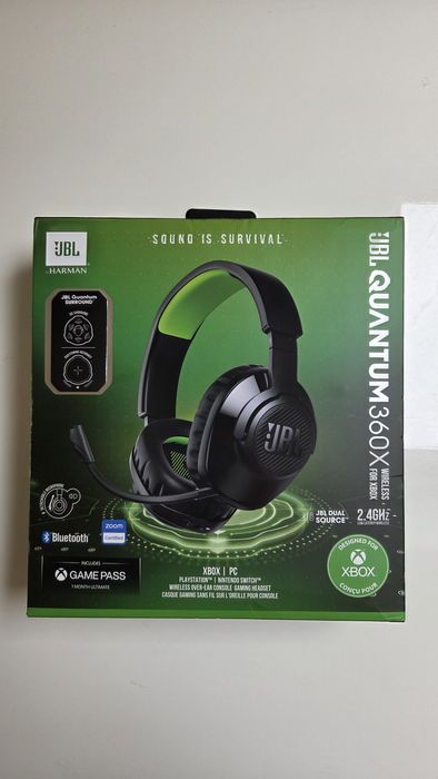 Słuchawki bezprzewodowe JBL Quantum 360X Wireless